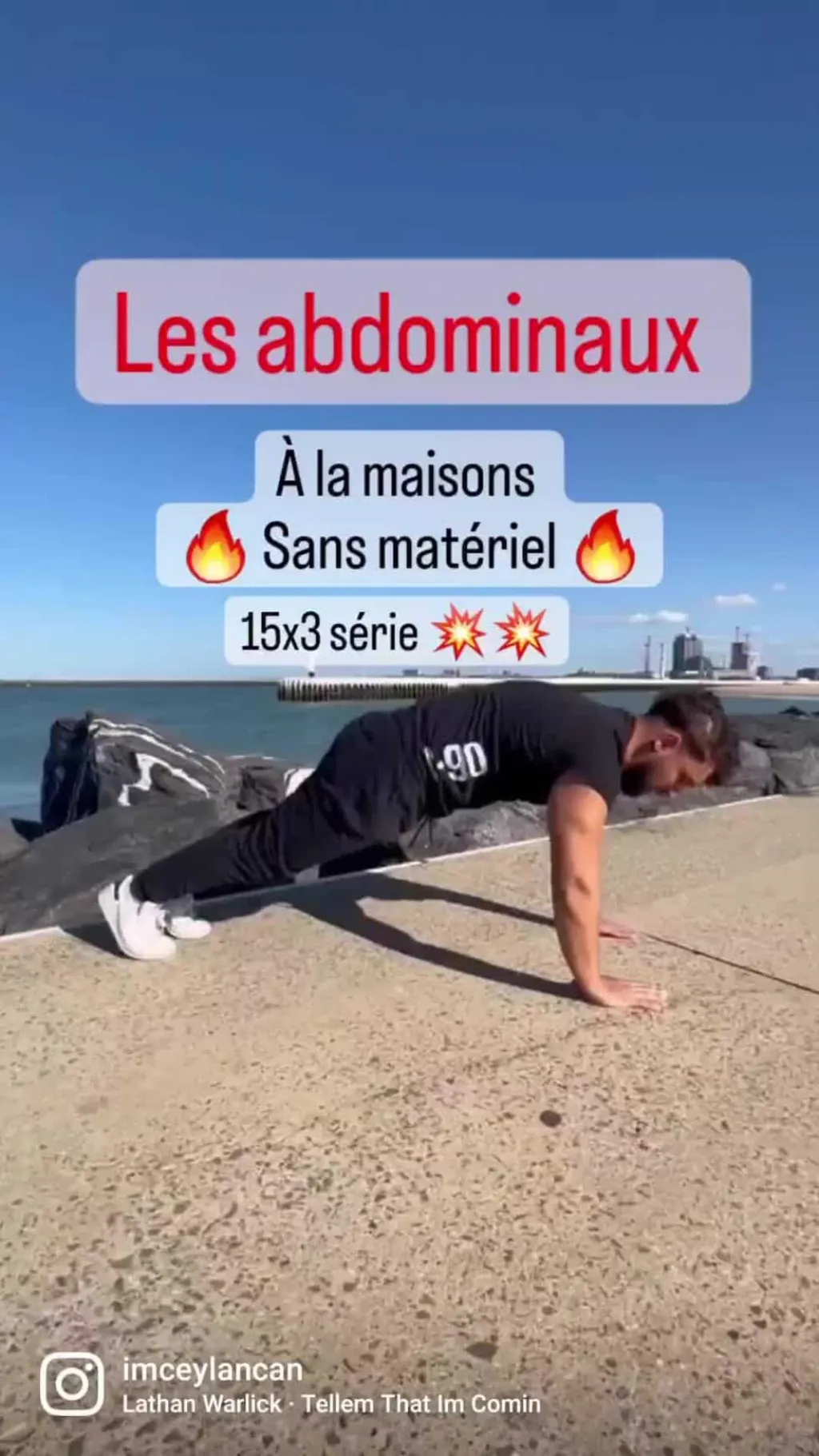 @imceylancan Exercice à pratiquer facilement à la maison