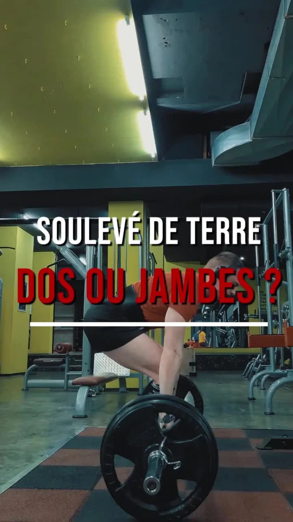 @thomas.ribemont Soulevé de terre : Pour les jambes ou le dos ?.