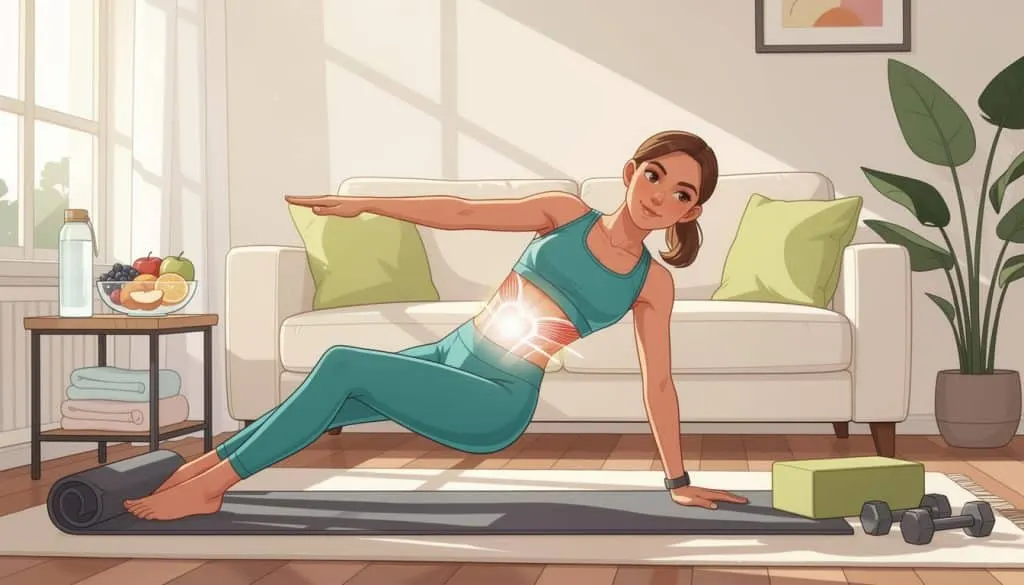 perdez la graisse abdominale grâce à cette séance de pilates express de 6 minutes à domicile, efficace et rapide pour des résultats étonnants.